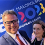 Prince Jan Lubomirski- Lanckoronski and Princess Helena attended the opening of the European Games Krakow-Malopolska 